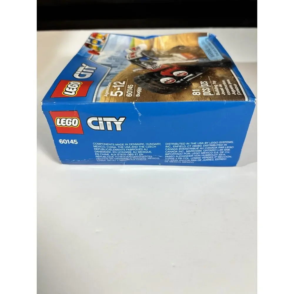 LEGO CITY: Buggy 60145 New. Sealed but box damaged